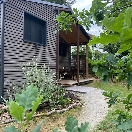 Modernes Tinyhouse Trailer Am Waldrand - Mit Seezugang Feriehus