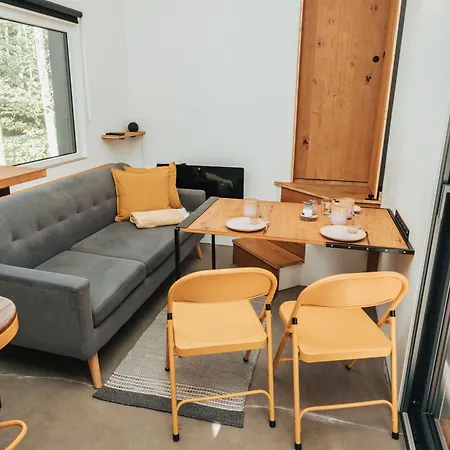 Feriehus Modernes Tinyhouse Trailer Am Waldrand - Mit Seezugang