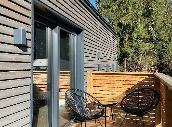 בית נופש Modernes Tinyhouse Trailer Am Waldrand - Mit Seezugang *