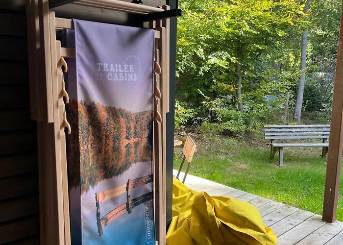 בית נופש Modernes Tinyhouse Trailer Am Waldrand - Mit Seezugang *