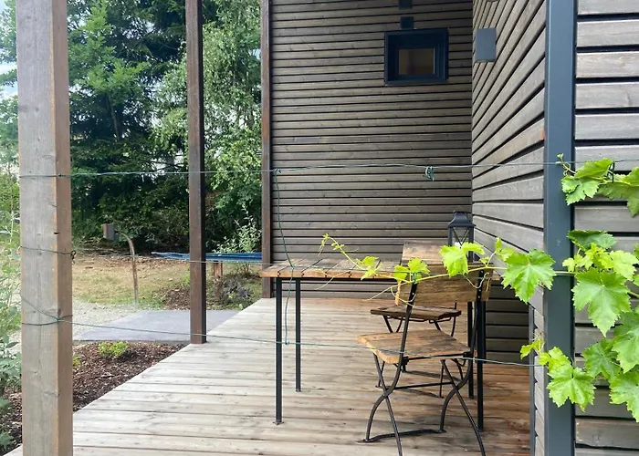 בית נופש Modernes Tinyhouse Trailer Am Waldrand - Mit Seezugang